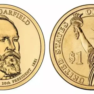 USA 1 Dollar Garfield - 2011 D Denver Jusqu’à Épuisement Des Stocks