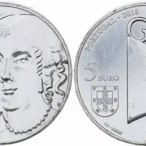 Produit De Marque Portugal NEW.2016 5 Euro, Portugal 5 euros - Catarina de Bragança / Five o-clock tea - 2016
