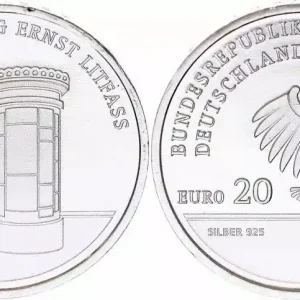 Offre Du Jour Allemagne 20 Euro, Allemagne 20 euros - 200. Geburstag Ernst Litfass - 2016
