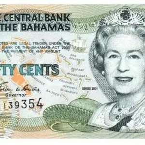 Billet Bahamas 0.5 Dollar Elizabeth II - Marché - 2001 Remise