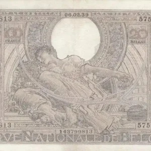 Must-Have Billet Belgique 100 Francs Albert et Elisabeth - 1933-1943