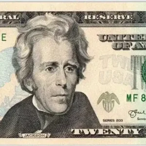 Marque Billet USA 20 Dollars Jackson - Maison Blanche 2013 F6 Atlanta