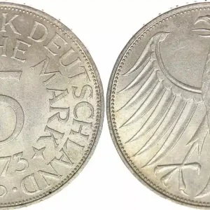 Allemagne 5 Mark Aigle Impérial - 1973 Affaire À Saisir