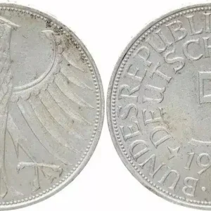Allemagne 5 Mark Aigle Impérial - 1974 D Paiement Sécurisé