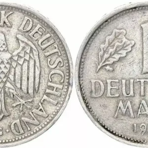Allemagne 1 Mark Aigle Impérial - 1955 G Petit Prix