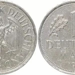 Haute Qualité Allemagne 1 Mark Aigle Impérial - 1990 G
