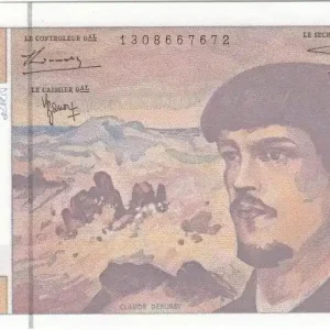 Billet France 20 Francs Debussy - 1997 Série J.053 Dernière Chance