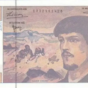 Authentique Billet France 20 Francs Debussy - 1997 Série N.056