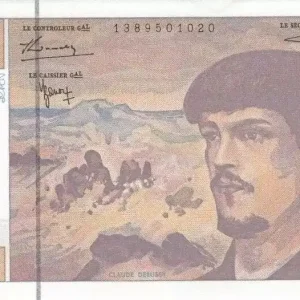 Billet France 20 Francs Debussy - 1997 Série P.056 Marque