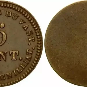 Premium France 5 Cent, Fabrique du Vast - P. F. Fontenilliat - 1795