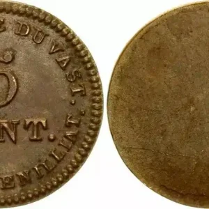 Affaire À Saisir France 5 Cent, Fabrique du Vast - P. F. Fontenilliat - 1795