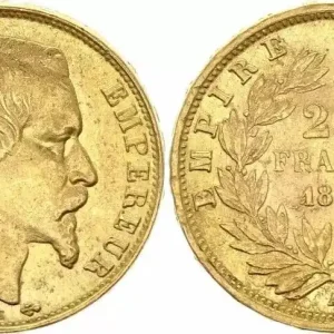 Vente Flash France 20 Francs Napoleon III Tete nue - 1860 A Paris