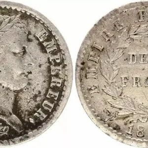 France 1/2 Franc Napoléon I - 1812 W Lille Must-Have