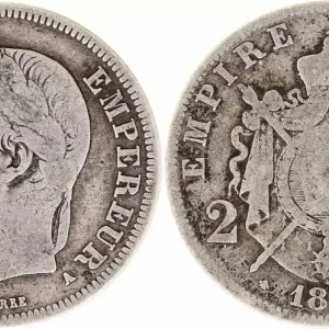 Promotion France 2 Francs Napoléon III - Armoiries 1866 A Paris