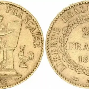 Prix Réduit France 20 Francs Génie - III e République - 1887 A