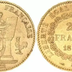 France 20 Francs Génie - III e République - 1887 A Petit Prix