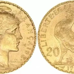 France 20 Francs Marianne - Coq 1902 Réduction