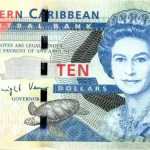 Billet Iles des Caraïbes 10 Dollars Elisabeth II - Bateau Warship, St Vincent - 2016 Offre Du Jour