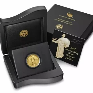 Meilleure Vente USA 1/4 Dollar, Standing Liberty Quarter Centennial Or Coin 2016
