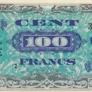 Billet France 100 Francs Impr. américaine (France) - 1945 série 2 Nouvelle Collection