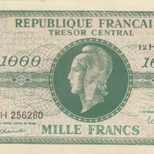 Billet France 1000 Francs Marianne - 1945 FAUX Achetez Aujourd’hui