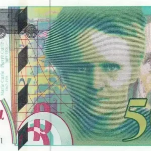 Prix Cassé Billet France 500 Francs Pierre et Marie Curie - 1994 Série A.008