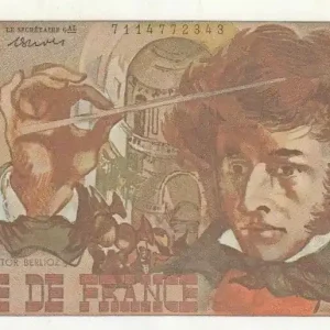 Artisanat Billet France 10 Francs Berlioz - P.285 - 1972