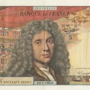 Billet France 500 NF Molière - X.21 - 1965 Nouvelle Collection