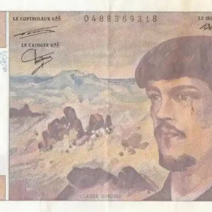 Billet France 20 Francs Debussy - O.020 - 1987 Achat Immédiat
