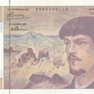 Billet France 20 Francs Debussy - T.039 - 1993 Meilleure Qualité