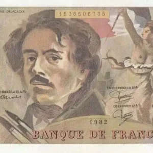 Billet France 100 Francs Delacroix - J.61 - 1982 Prix Réduit