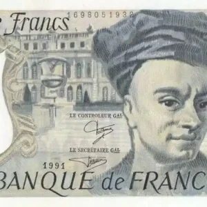 Billet France 50 Francs Quentin de la Tour - Y.68 - 1991 Haute Qualité