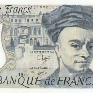 Certifié Billet France 50 Francs Quentin de la Tour - Z.62 - 1990