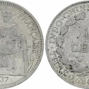 Achetez Aujourd’hui Indo-Chine Fr. 10 Cents République et Laurier - A-Paris - 1937