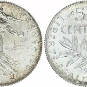 Commande En Gros France 50 Centimes Semeuse - 1916 FDC Argent