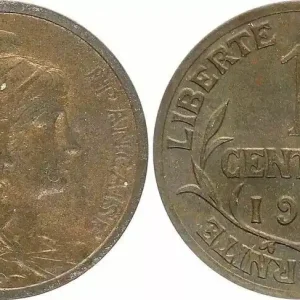 France 1 Centime Dupuis - TTB - 1919 Artisanat