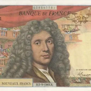 Nouvelle Collection Billet France 500 NF Molière - V.12 - 05-09-1963