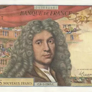 Billet France 500 NF Molière - 08-01-1965 - B.20 Offre Exclusive