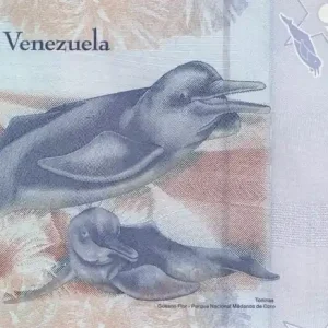 Livraison Mondiale Billet Venezuela 2 Bolivares Francisco de Miranda - Dauphins - 2012