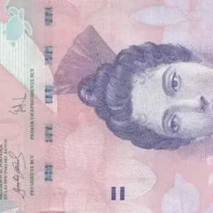 Billet Venezuela 20 Bolivares Luisa Caceres de Artsmendi - Tortues - 2011 Commander Vite