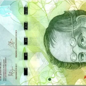 Billet Venezuela 50 Bolivares Simon Rodriguez - Ours - 2015 Vente Flash