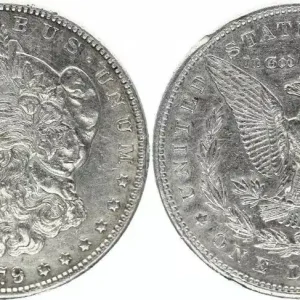 USA 1 Dollar Morgan - Aigle 1879 S San Francisco Exclusif