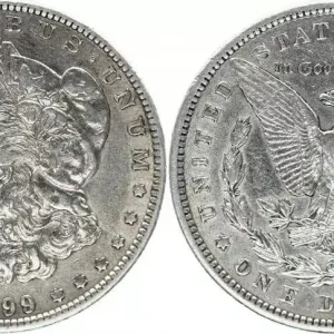 USA 1 Dollar Morgan - Aigle 1899 O Nouvelle-Orleans Haute Qualité