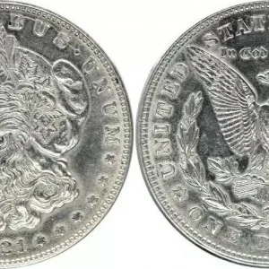 Quantité Limitée USA 1 Dollar Morgan - Aigle 1921 D Denver