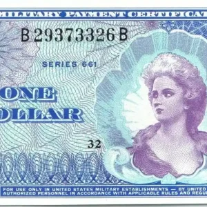 Billet USA 1 Dollar Femme - série 661 Premium