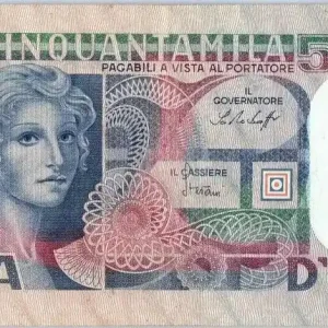 Billet Italie 50000 Lire Jeune Femme - 1978 Meilleur Prix