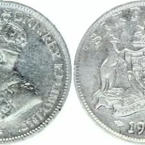 Australie 6 Pence George V - 1927 Solde