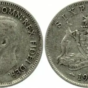Promotion Saisonnière Australie 6 Pence George VI - 1950