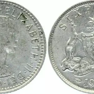 Australie 6 Pence Elizabeth II - 1960 Satisfait Ou Remboursé