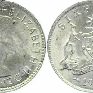 Seulement Aujourd’hui Australie 6 Pence Elizabeth II - 1962